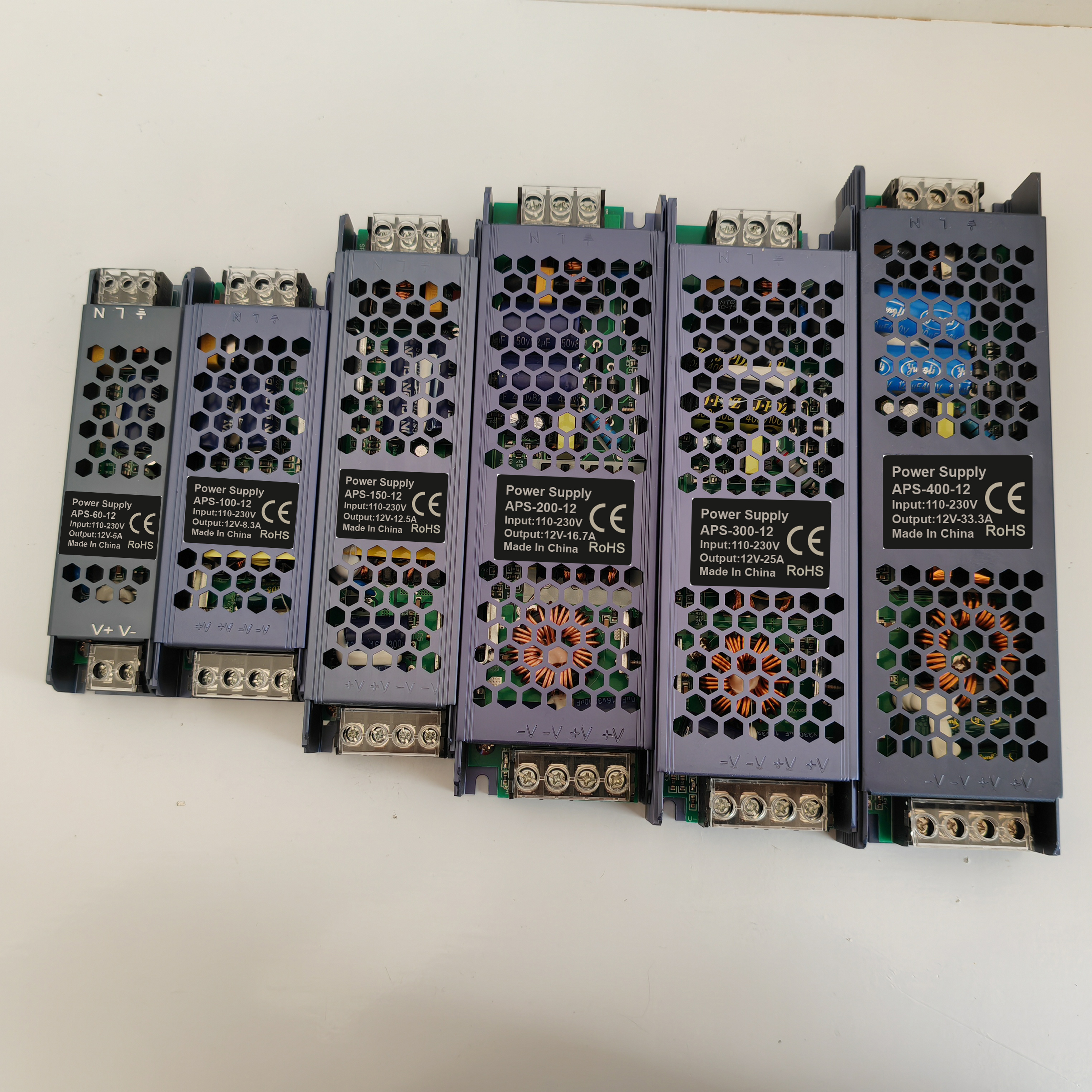 DC12V/24V Aluminium LED Transformer