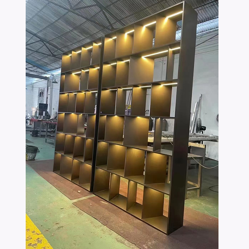 Stainless Steel Cabinet with LED